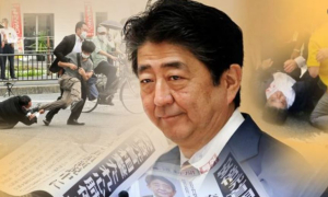 Παραιτήθηκε ο αρχηγός <br> της Ιαπωνικής αστυνομίας <br> για τη δολοφονία Άμπε