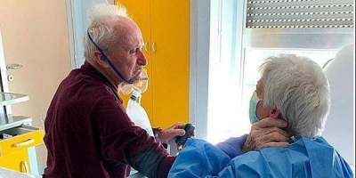Ιταλία 60 χρόνια μαζί <br> Και στο νοσοκομείο <br> νικάνε τον ιό (pic)