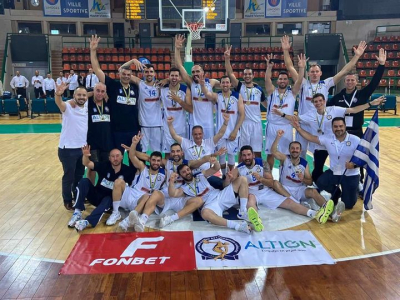 Πρωταθλητές οι Έλληνες <br> αστυνομικοί στο ευρωπαικό <br> πρωτάθλημα μπάσκετ