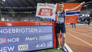 Ο Ινγκεμπρίγκτσεν έσπασε <br> το ρεκόρ στα 4000 μ. <br> μετά από 24 χρόνια!
