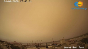 28 βαθμοί στην  Κρήτη και Αφρικανική  σκόνη (pic)
