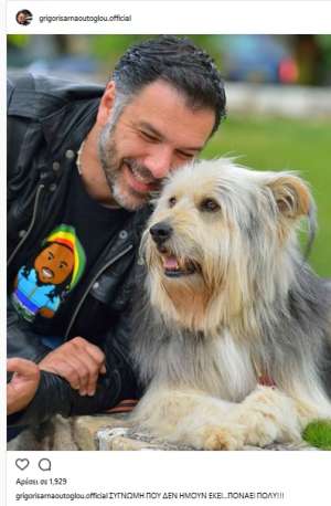 Το αντίο του Γρηγόρη  Αρναούτογλου στο σκυλί  του, ''σπάει''καρδιές