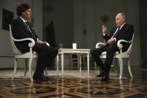 Συνέντευξη ''χείμαρρος''  του Πούτιν στον  Τάκερ Κάρλσον