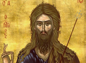 Άγιος Ιωάννης Ο <br> προφήτης που κήρυξε <br> τον ερχομό του Χριστού