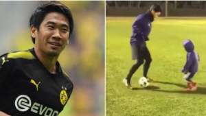 Ιάπωνας ποδοσφαιριστής <br> έκανε 9 ποδιές στον <br> γιο του σε μισό λεπτό