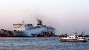 Παρ ολίγον <br> τραγωδία στο <br> λιμάνι του Πειραιά