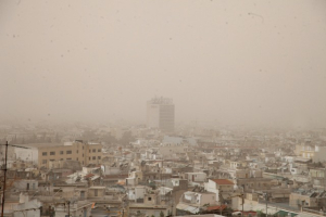 Αττική Καιρός  ''Θάλαμος αερίων'' με  Αφρικανική σκόνη