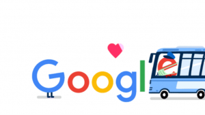 To doodle της Google <br> αφιερωμένο στους <br> εργαζόμενους στα ΜΜΜ