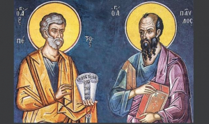 Πέτρος και Παύλος <br> Η ζωή των <br> δύο Αποστόλων