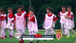 5 παίκτες της  Μονακό εναντίον  55 παιδιών (βίντεο)