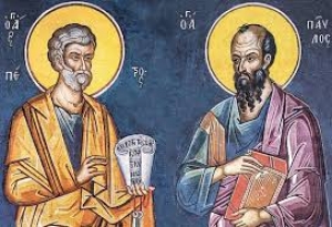 Πέτρος και Παύλος <br> Οι Άγιοι <br> Απόστολοι