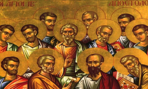 Οι Άγιοι Απόστολοι Τα <br> εκλεκτά δοχεία της <br> Χάριτος του Αγ, Πνεύματος