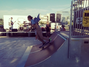 Εγκαίνια της πίστας  skateboard στη  Ραφήνα (εικόνες)