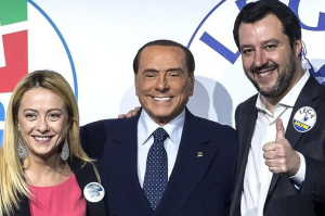 ''Πέπλος'' ακροδεξιάς  σκεπάζει την Ιταλία  πριν τις εκλογές