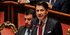 Πολιτική κρίση στην <br> Ιταλία Παραιτείται <br> ο πρωθυπουργός