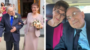 92χρονος παντρεύτηκε τη <br> γυναίκα που είχε <br> χάσει πριν 64 χρόνια!