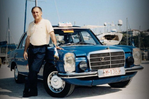 Ο Έλληνας ταξιτζής <br> που έκανε 4,6 εκ. <br> χλμ με το ίδιο ταξί!
