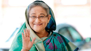 4η φορά πρωθυπουργός <br> στο Μπαγκλαντές η <br> Σέιχ Χασίνα
