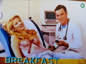 Το πρώτο τηλεοπτικό  Breakfast από Ραφηνιώτη  το 2005 (εικόνα)
