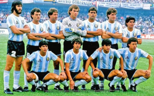 Η υπερομάδα της  εθνικής Αργεντινής  στο Μουντιάλ 1986