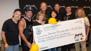 Οι Metallica δώρισαν <br> 250.000 ευρώ σε <br> ογκολογικό ίδρυμα παιδιών