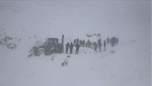 38 νεκροί από <br> χιονοστιβάδα <br> στην Τουρκία