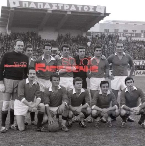 Απίστευτη φωτογραφία <br> Η ομάδα ποδοσφαίρου <br> των ηθοποιών το 1963