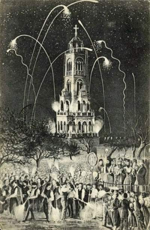1895 Ανάσταση <br> στην Αγία Φωτεινή <br> της Σμύρνης