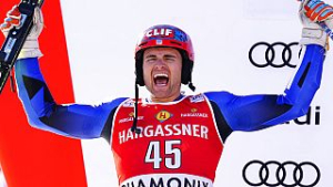 Αλέξανδρος Γκίνης Το <br> πρώτο χρυσό Ελληνικό <br> μετάλλιο στο σκι!