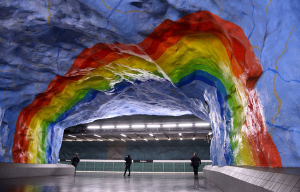 Οι 15 ωραιότεροι <br> υπόγειοι σταθμοί <br> στην Ευρώπη (εικόνες)