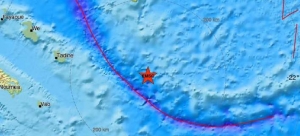 Σεισμός 7 ρίχτερ <br> στον Ειρηνικό <br> ωκεανό