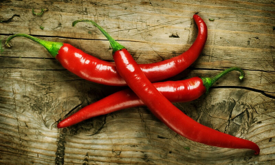 Ελιξίριο μακροζωίας <br> οι κόκκινες <br> καυτερές πιπεριές