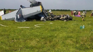 9 νεκροί και 15 <br> τραυματίες σε πτώση <br> αεροσκάφους
