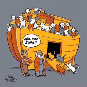 Αν ξαναζούσε  ο Νώε μάλλον  αυτό θα έκανε...