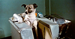 Η αληθινή ιστορία <br> της σκυλίτσας Λάικα <br> στο διάστημα