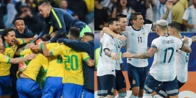 Αργεντινή - Βραζιλία <br> στον ημιτελικό του <br> Κόπα Αμέρικα