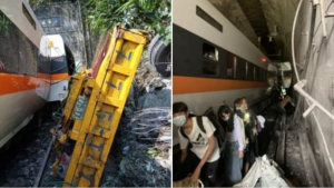 Δεκάδες νεκροί σε <br> εκτροχιασμό τραίνου <br> μέσα σε τούνελ