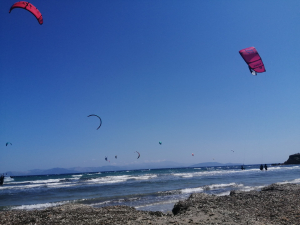 Αρτέμιδα Ιπτάμενο <br> υπερθέαμα στην παραλία <br> &#039;&#039;Φίλιππας&#039;&#039; (video)