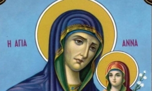 Αγία Άννα <br> Η μητέρα της <br> Υπεραγίας Θεοτόκου