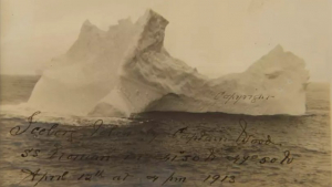 Μετά από 108 χρόνια <br> βρέθηκε φωτογραφία του <br> παγόβουνου του Τιτανικού