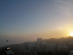 &#039;&#039;Πνιγμένη&#039;&#039; στην ομίχλη <br> ξύπνησε η <br> Ραφήνα (εικόνα)