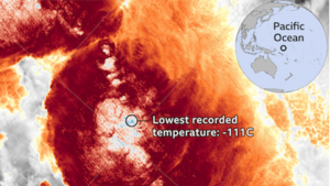 Πλανήτης Γη Κατεγράφη <br> θερμοκρασία μείον <br> 111 βαθμοί Κελσίου!
