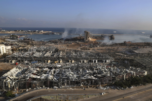 Βηρυτός Η τρίτη <br> ισχυρότερη έκρηξη μετά <br> από Χιροσίμα Ναγκασάκι