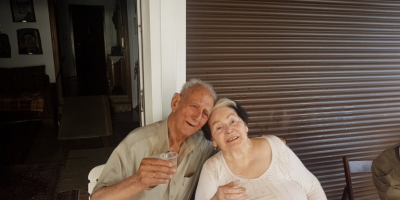Ζευγάρι στη <br> Θεσσαλονίκη 65 <br> χρόνια παντρεμένο!
