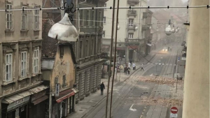Δύο ισχυροί σεισμοί  νωρίς το πρωί  στο Ζάγκρεμπ