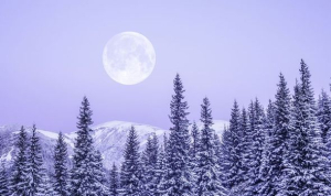 Οι 12 πανσέληνοι του  2024 Απόψε το  ''φεγγάρι του χιονιού''