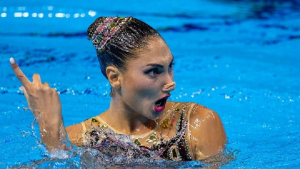 Παγκόσμια πρωταθλήτρια <br> στην κολύμβηση η <br> Ευαγγελία Πλατανιώτη