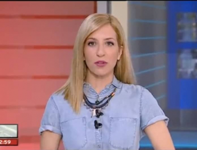 Θυμηδία προκαλεί η <br> τηλεοπτική γκάφα της <br> Μαρίας Αναστασοπούλου
