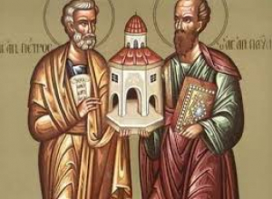 Άγιοι Πέτρος και Παύλος <br> Οι θεμελιωτές της <br> Χριστιανοσύνης