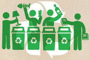 Μαραθώνας Μάθημα <br> ανακύκλωσης στο γυμνάσιο <br> της Νέας Μάκρης
